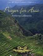 Prayer for Asia Concert Band sheet music cover